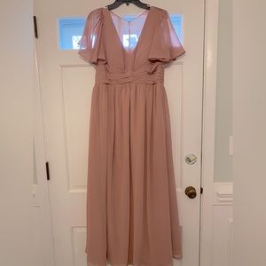 Maternity bridesmaid dress
